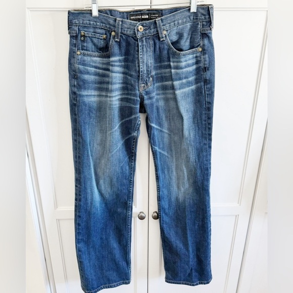 Big Star 1974 Jeans Pioneer Regular Boot Jeans Whiskered 34x31 - Picture 2 of 8